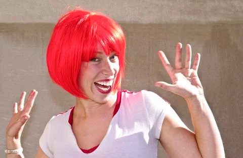 Redheaded cutie Stock Photos