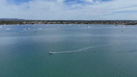 Redland Bay Approach 1 Stock Footage 292848765