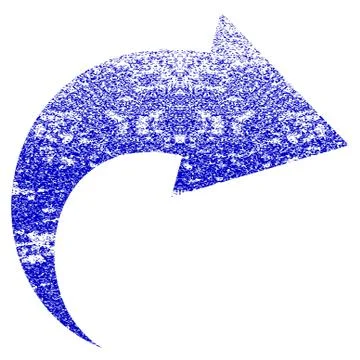 Redo Grunge Textured Icon Stock Illustration