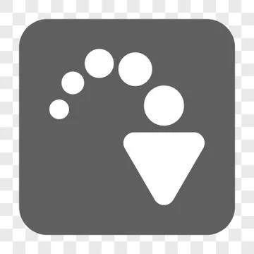 Redo Rounded Square Button Stock Illustration