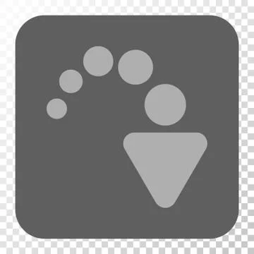 Redo Rounded Square Button 스톡 일러스트