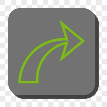 Redo Rounded Square Button 스톡 일러스트