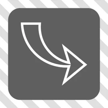 Redo Rounded Square Button Stock Illustration