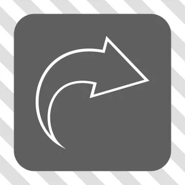 Redo Rounded Square Button Stock Illustration