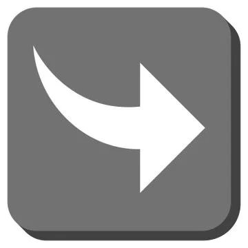 Redo Rounded Square Vector Icon Stock Illustration