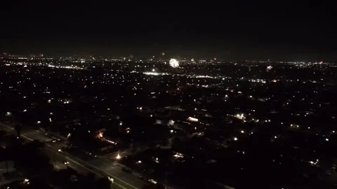 Redondo Beach 4th of July 2022 Fly Over 10 Stock Footage 200804875