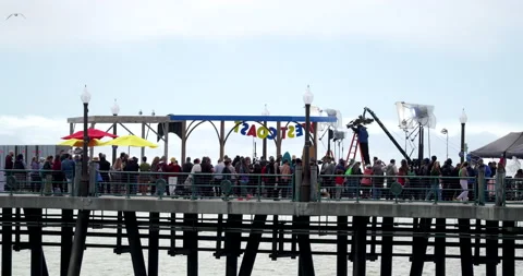 Redondo Beach Pier Video stock 236449324