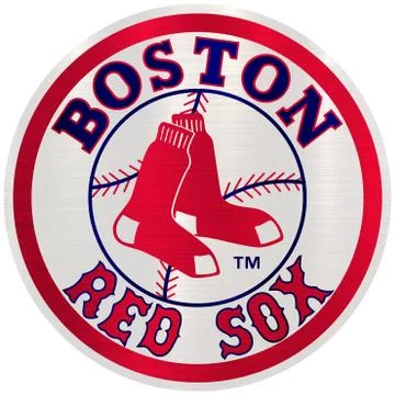 RedSox boston logo MLB Stock Illustration