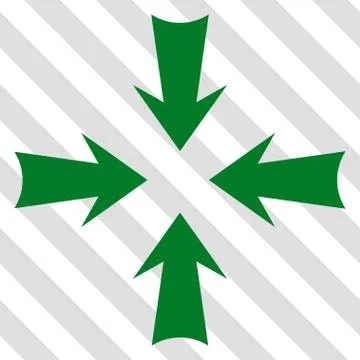 Reduce Arrows Vector Icon Stock Illustration