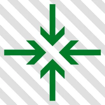 Reduce Arrows Vector Icon Stock Illustration