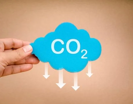 Reduce CO2 emissions, limit climate change, global warming, net zero carbon.. Stock Photos