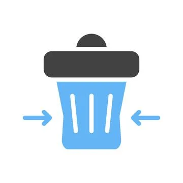 Reduce Icon Image. Stock Illustration