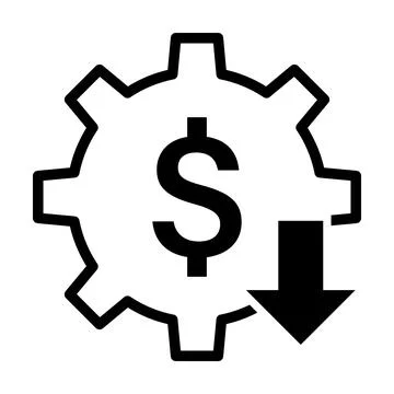 Reduce maintenance cost icon vector for graphic design, logo, website, soci.. イラスト素材