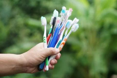 Reduce plastic waste by recycling or creating DIY crafts Stock Photos