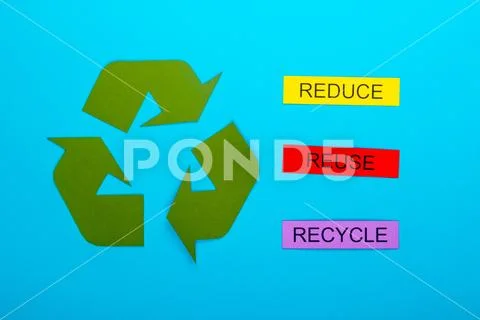Stock Photograph: Reduce, Reuse & Recycle ~ Image #105177052