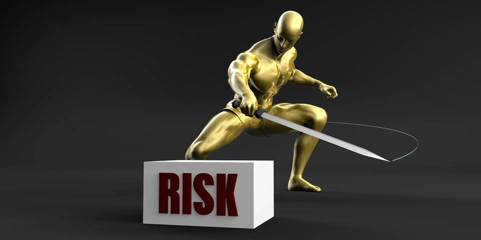 Reduce Risk Illustrazione stock