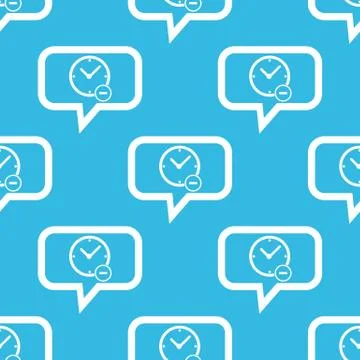 Reduce time message pattern Stock Illustration