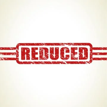Reduced stamp 스톡 일러스트