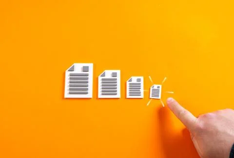 Reducing bureaucracy. Simplifying paperwork or required documents. Useful for Stock Photos