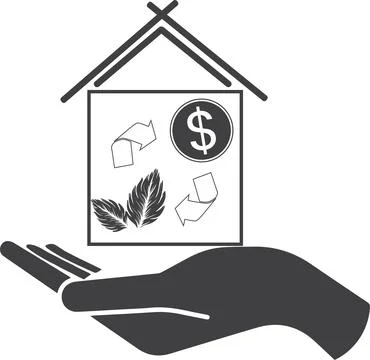 Reducing CO2 emissions to stop climate change. green circular economy icons Stock Illustration