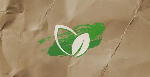 Reducing CO2 emissions to stop climate change sign Stock Photos