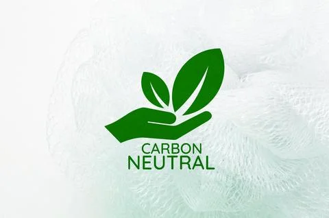 Reducing CO2 emissions to stop climate change sign Stock Photos