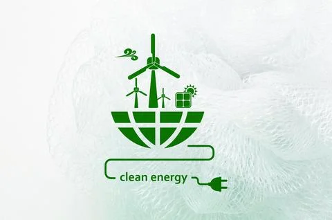 Reducing CO2 emissions to stop climate change sign Stock Photos