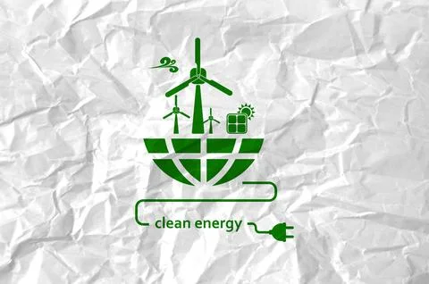 Reducing CO2 emissions to stop climate change sign Stock Photos