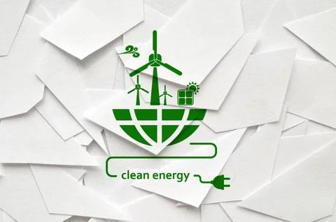 Reducing CO2 emissions to stop climate change sign Stock Photos