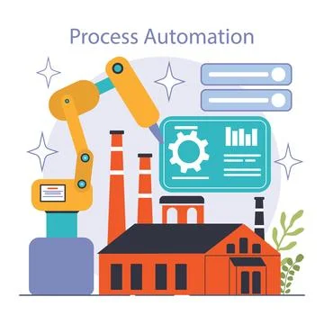 Reducing the cost of production. Automatization and effective optimization イラスト素材