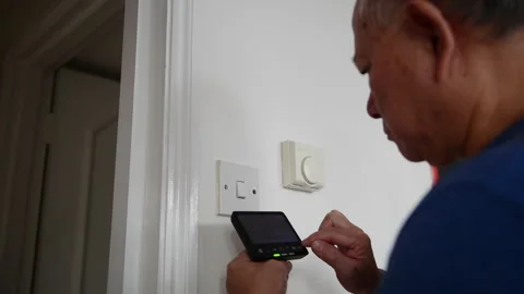 Reducing energy cost. Stock Footage 207543974