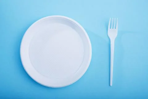 Reducing the use of plastic tableware Stock Photos