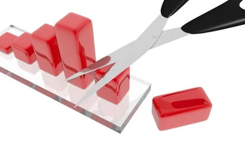 Reduction of benefits Illustrazione stock