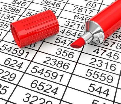 Reduction of expenses Stock Illustration