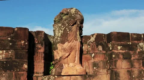 The Reduction  La Santísima Trinidad de Paraná in Paraguay Vídeo Stock 24761159