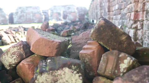 The Reduction  La Santísima Trinidad de Paraná in Paraguay Vídeo Stock 24761279