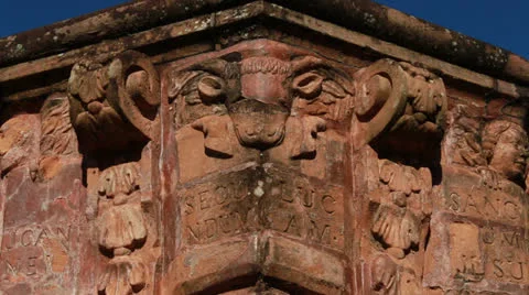 The Reduction  La Santísima Trinidad de Paraná in Paraguay Vídeo Stock 24761327