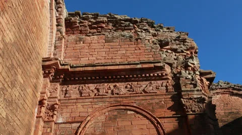 The Reduction  La Santísima Trinidad de Paraná in Paraguay Vídeo Stock 24761418