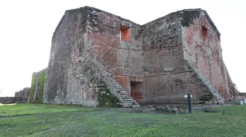 The Reduction  La Santísima Trinidad de Paraná in Paraguay Vídeo Stock 24761669