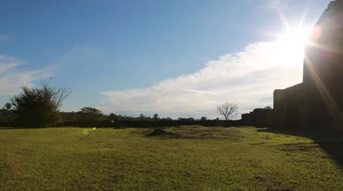 The Reduction  La Santísima Trinidad de Paraná in Paraguay Vídeo Stock 24761717