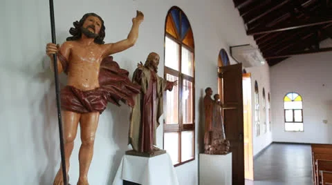 The Reduction  La Santísima Trinidad de Paraná in Paraguay Vídeo Stock 24761775