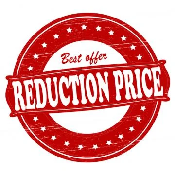 Reduction price Stock Illustration