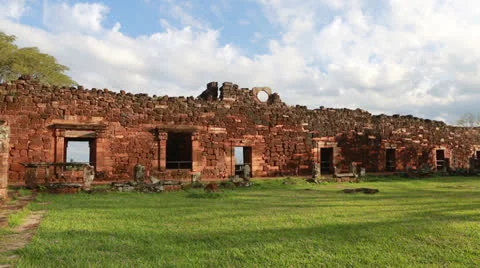 The Reduction San Ignacio Miní, Misiones in Argentina Vídeo Stock 24753061