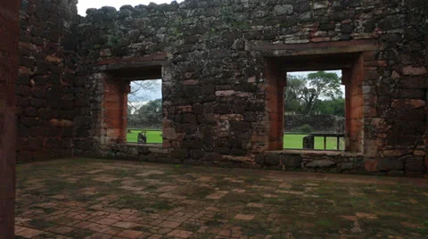 The Reduction San Ignacio Miní, Misiones in Argentina Vídeo Stock 24753068