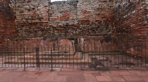 The Reduction San Ignacio Miní, Misiones in Argentina Vídeo Stock 24753091