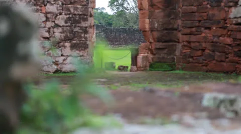 The Reduction San Ignacio Miní, Misiones in Argentina Vídeo Stock 24753092