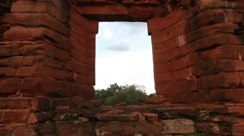 The Reduction San Ignacio Miní, Misiones in Argentina Vídeo Stock 24753111