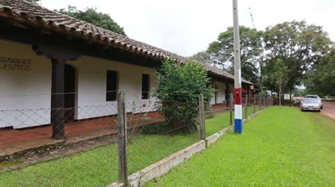 The reduction  Santa Maria de Fe in Paraguay Видео 24750423