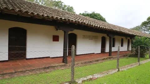 The reduction  Santa Maria de Fe in Paraguay Видео 24750548