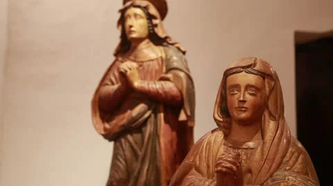 The reduction  Santa Maria de Fe in Paraguay Vídeo Stock 24751262